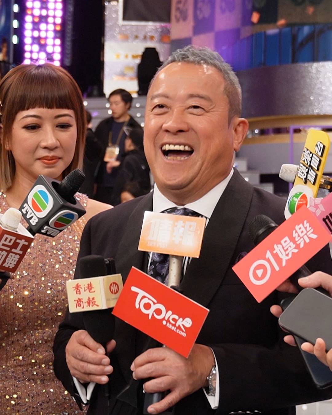 TVB台慶2023 萬千星輝賀台慶 曾志偉大讚TVB同事的團隊精神。