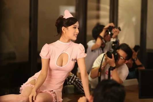 dada 陈静 陈静在《低俗喜剧》中饰演「爆炸糖」一角。