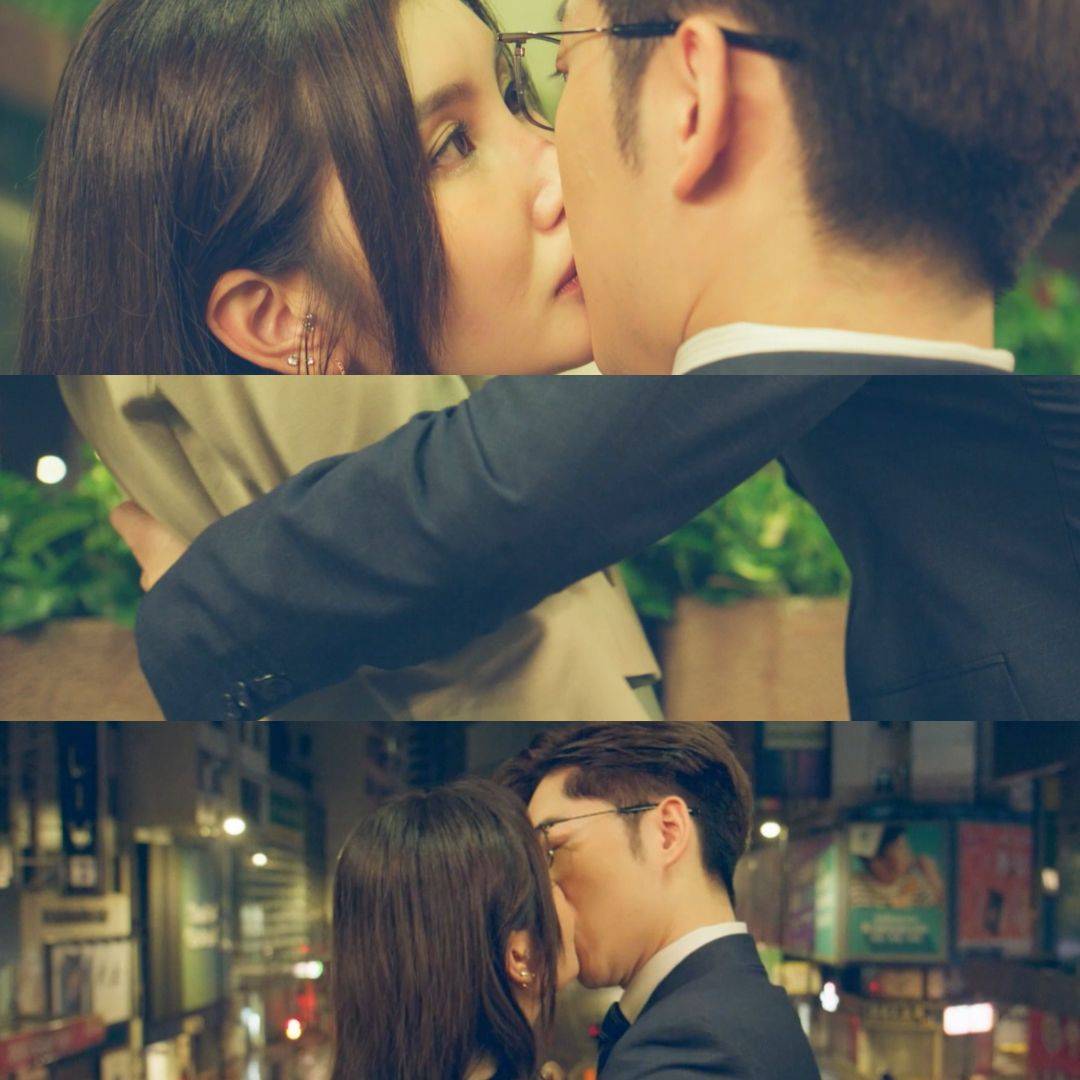 社內相親 名場面 社內相親 韓版 社內相親 床戲 沈殷怡和Edan終於在第8集上演吻戲。