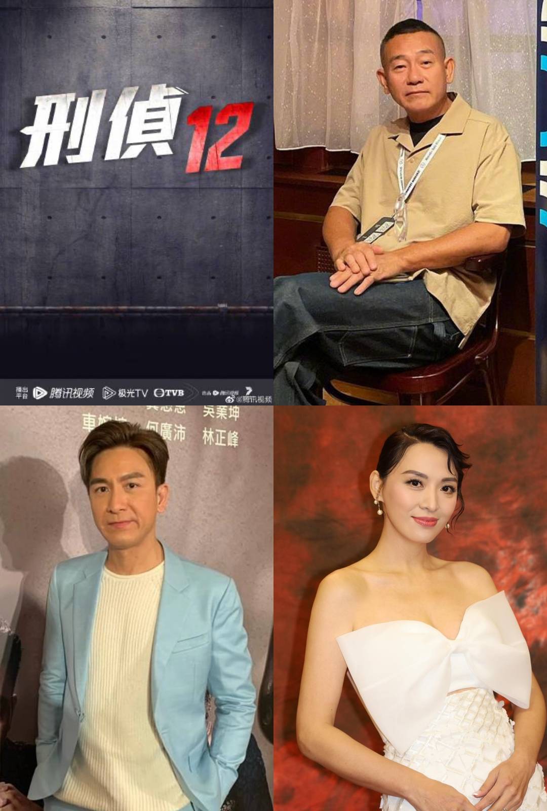 刑侦12 有消息指《刑侦12》主角将有林保怡、马国明和陈炜。