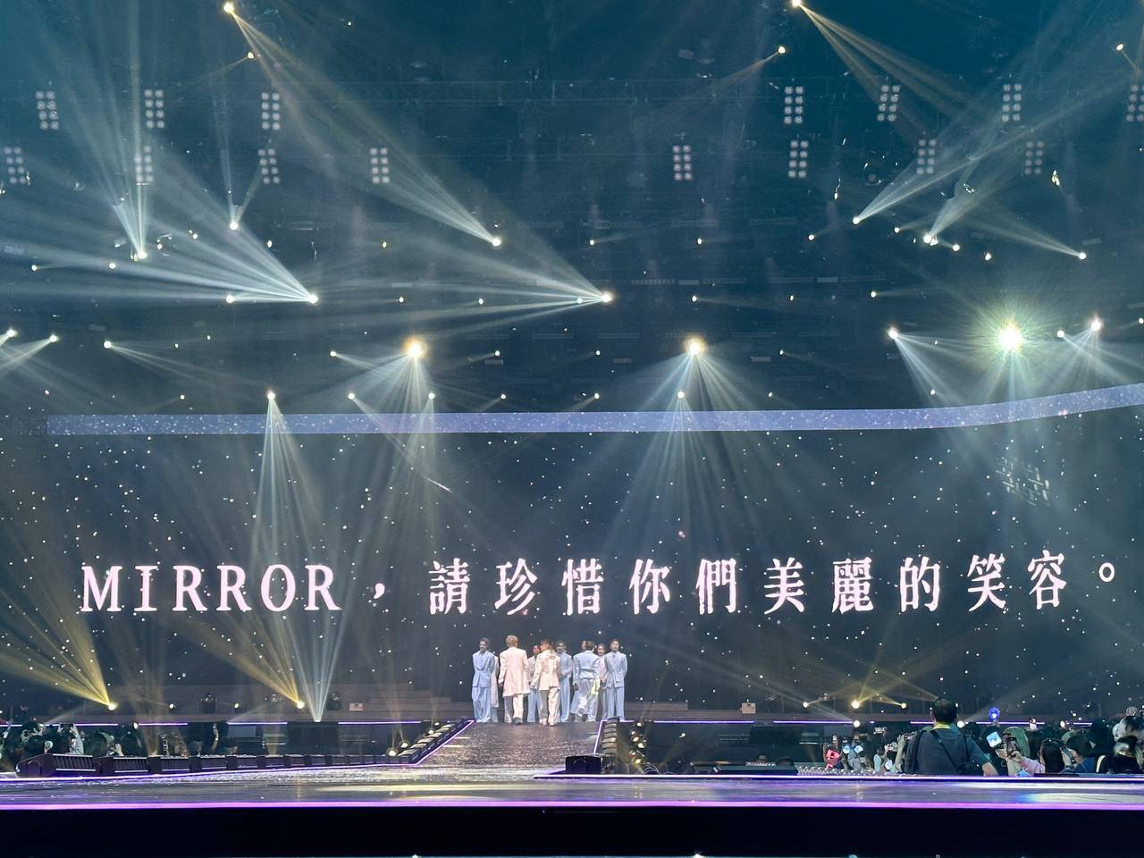 mirror 演唱会 MIRROR 今年演唱会MIRROR团体表演只得9.5首歌。