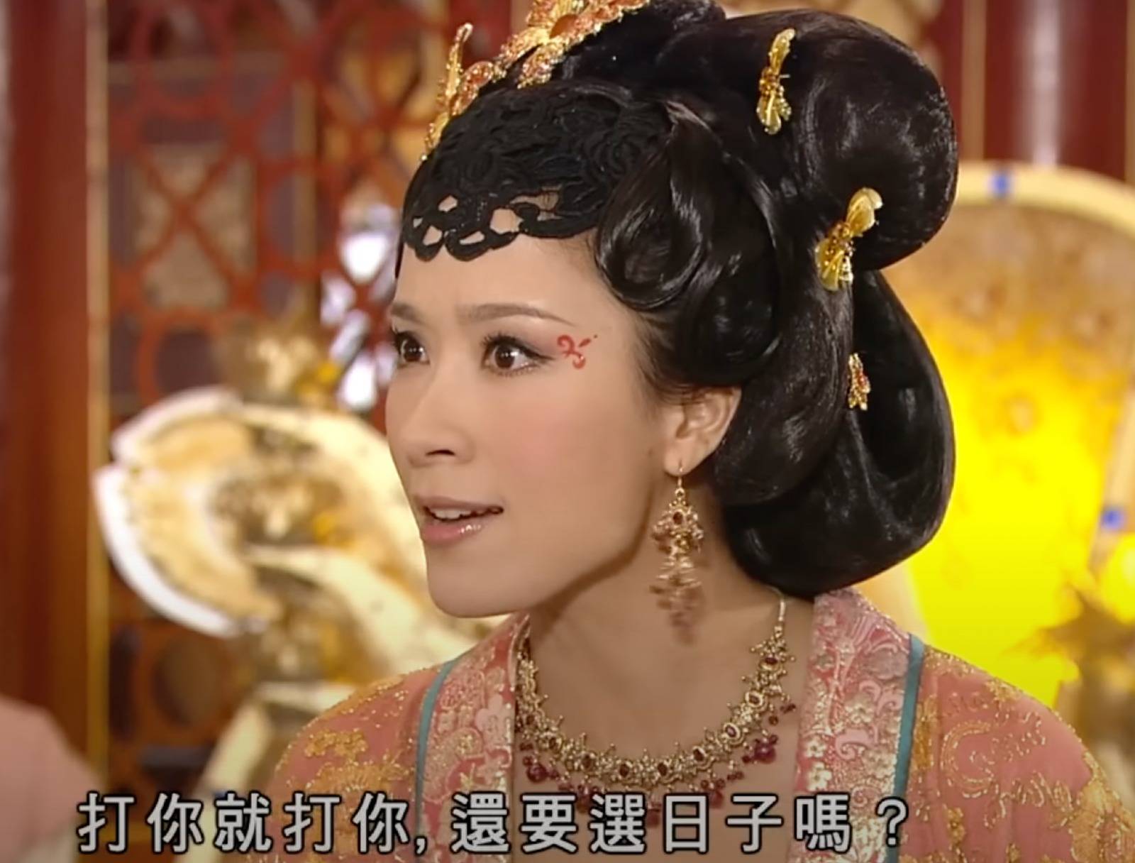 tvb 视后 杨茜尧在剧集《宫心计》中曾经超狠冚李施嬅一巴。