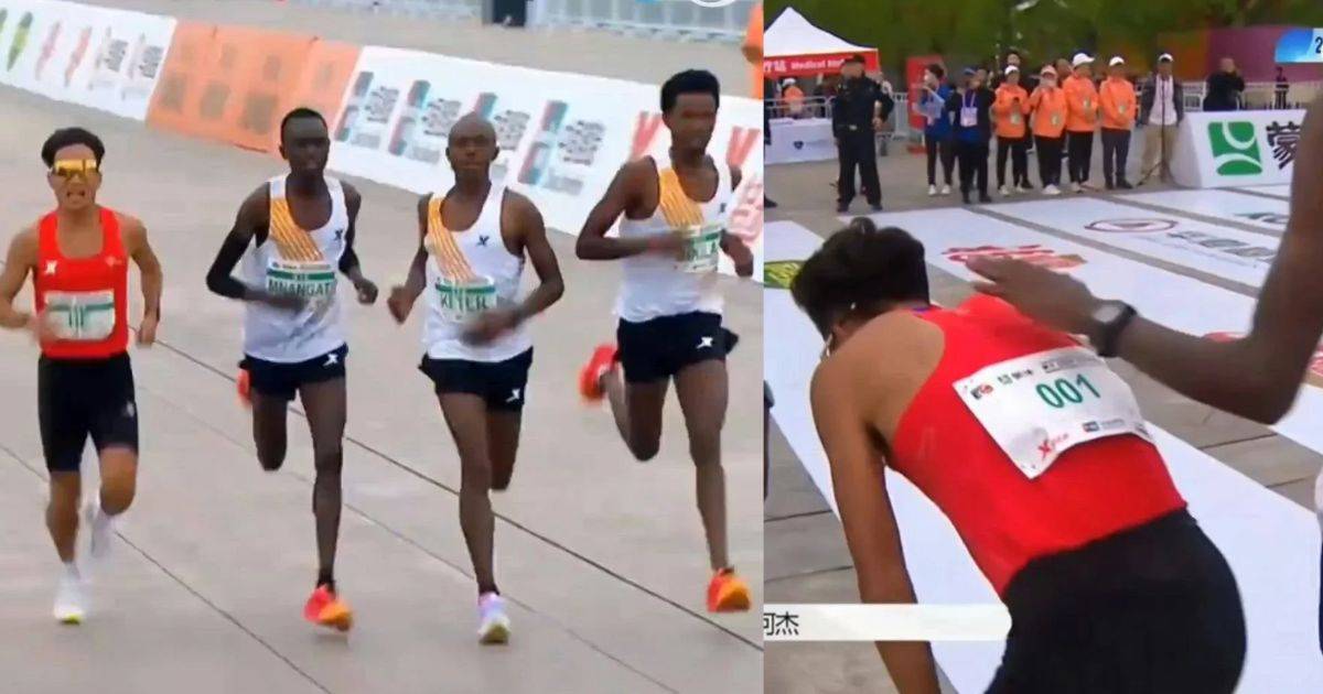 北京半馬片段瘋傳！ 非洲選手離奇「護送」加減速 中國跑手賽後爆料