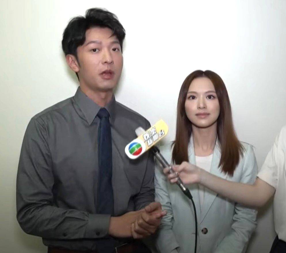 冯盈盈 高钧贤 不过2人对恋情就表示否认。（图片来源：YouTube@TVB USA Official）