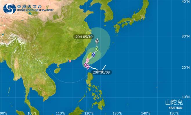 去台灣注意！強颱風山陀兒影響台灣 最新路徑圖/航班資訊/旅遊保險一文睇