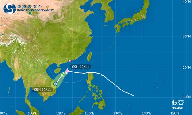 外遊注意！強颱風銀杏影響海南島 最新路徑圖/航班資訊/旅遊保險一文睇