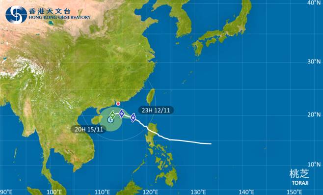 外遊注意！颱風桃芝影響海南島 最新路徑圖/航班資訊/旅遊保險一文睇