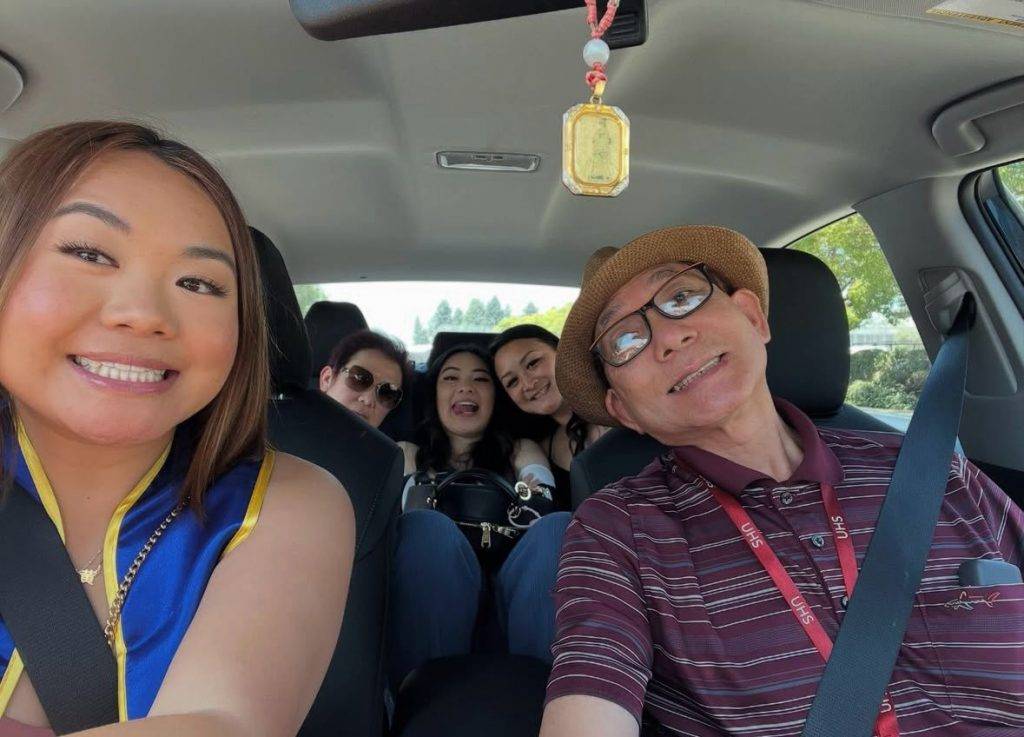 Francis樂觀面對癌症,始終保持積極態度,也感恩感尋回親人:「Waiting to see God, I have no regrets(等待見上帝,我沒有遺憾)!」(圖片來源:受訪者提供)