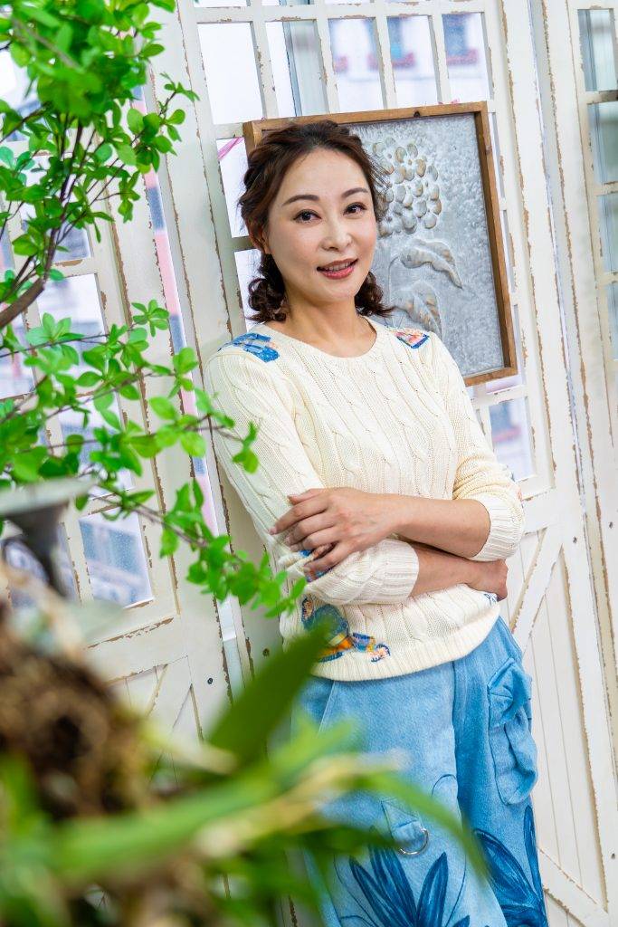 楊卓娜形容好友患癌經歷令她有所醒覺，形容為了家人，體檢、買保險兩件事必做。（圖片來源：馮凱宜攝）