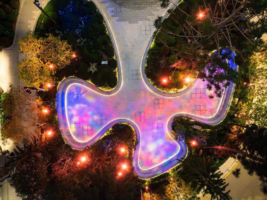 恒地與康文署攜手合作，將香港全新地標、恒地超甲級商業項目The Henderson旁邊的琳寶徑休憩花園。（圖片來源：恒地提供）