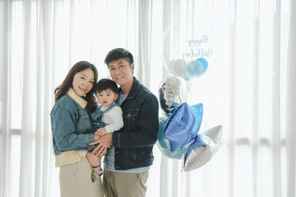 陳婉晴 4年前誕下兒子Caden,Cheryl體會到新手媽媽不易做。(圖片來源:受訪者提供)