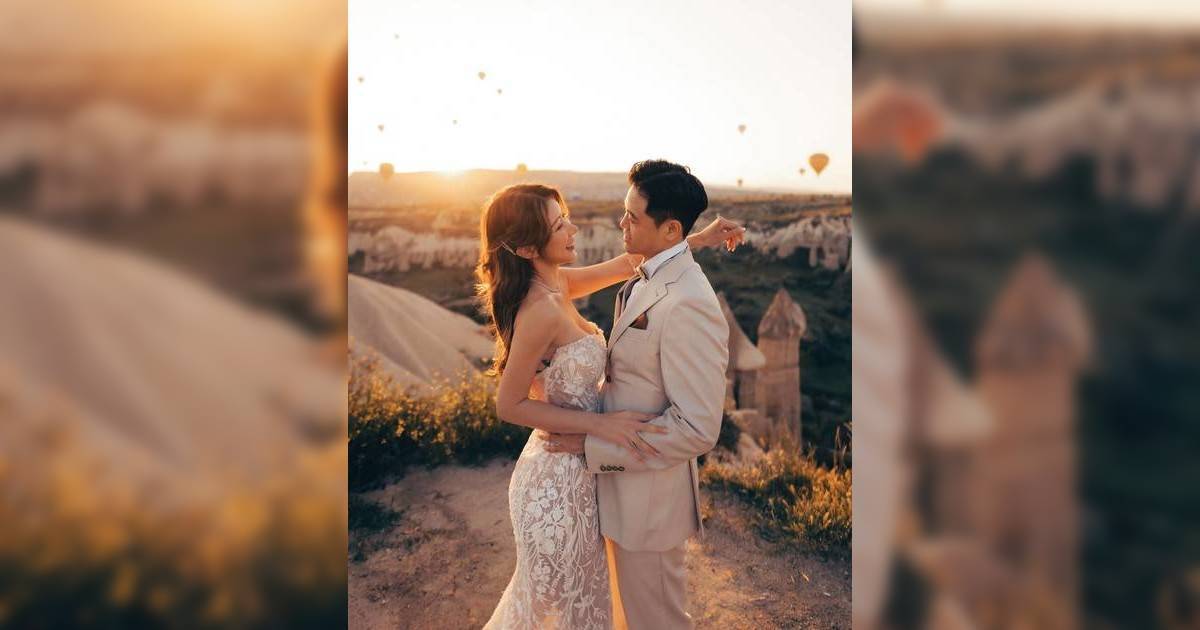 前TVB咪神陳婉衡「520」浪漫公布婚訊 土耳其婚照騷低胸look驚艷全場！