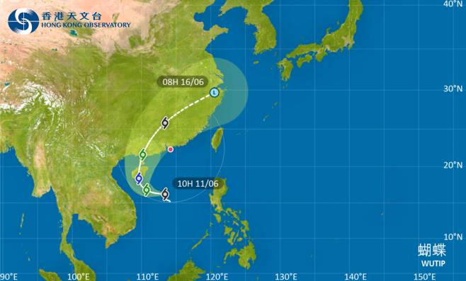 外遊注意！颱風蝴蝶影響海南島 最新路徑圖/航班資訊/旅遊保險一文睇