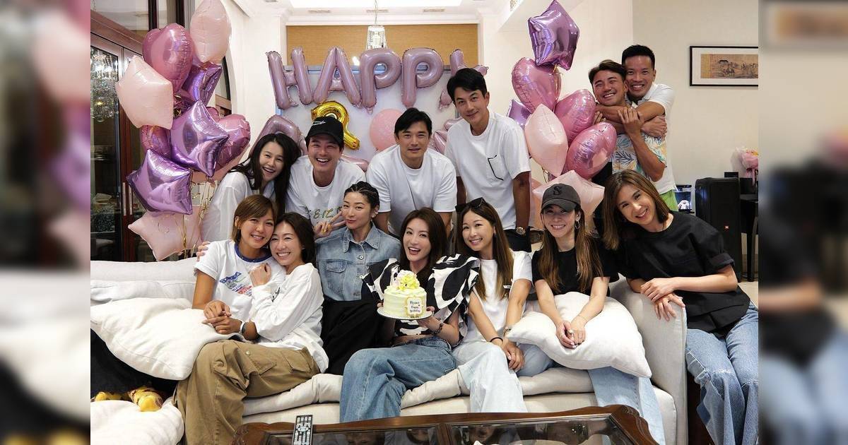 林夏薇生日P驚見「稀客」 胡定欣醫生男友激罕同框 飲到面紅紅搶盡風頭！