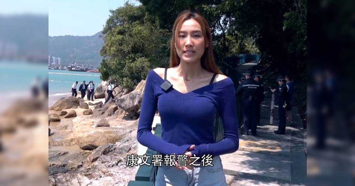 東張西望｜黎寬怡淡定追訪屯門大叔泳灘「曬雀」 網民質疑派女主持出動決定