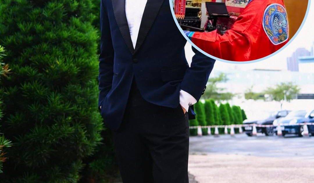 女神配對計劃｜曾展望驚爆秘密身份  曬道士袍look超專業 網民狂tag葉蒨文：冧到爆！