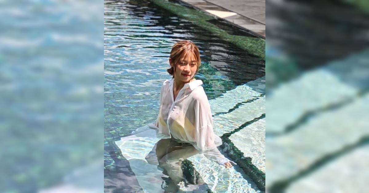 胡慧冲新節目女伴「冬波玉」真身曝光 27歲波波黃婧靈濕身透視畫面勁震撼