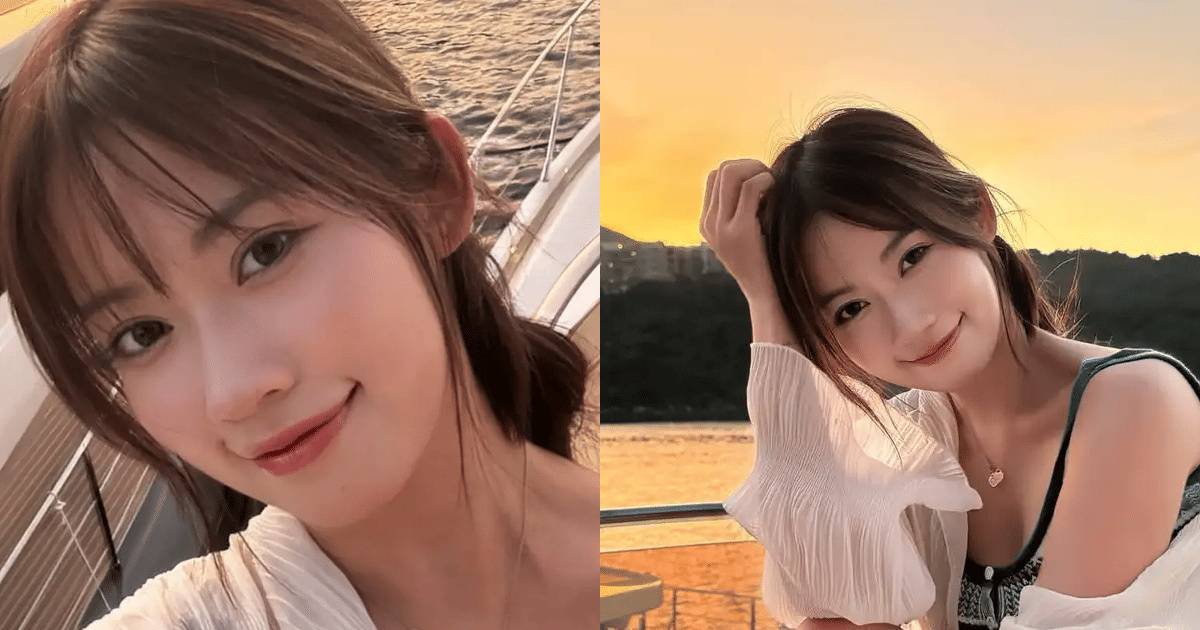 波波黃婧靈遊艇曬夕陽靚相  左髀驚現大撻瘀青 網民憂心追問：發生咩事？
