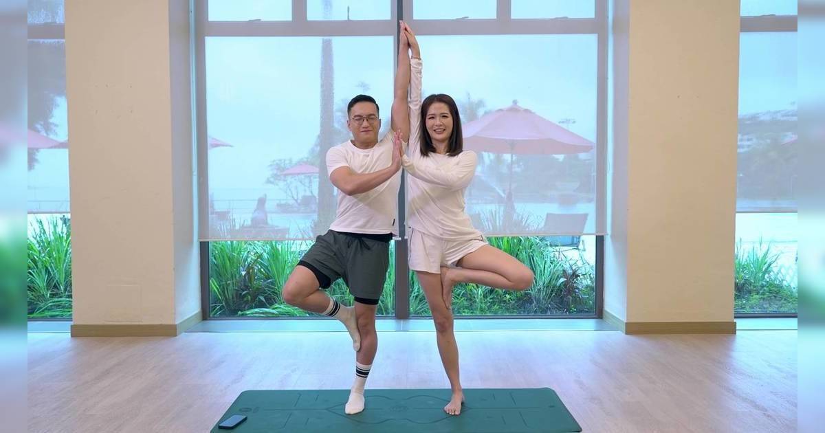 女神配對計劃 ｜ Ｍ＆Ｍ CP挑戰高難度雙人瑜伽 大隻仔Matt捨命護花爆青筋