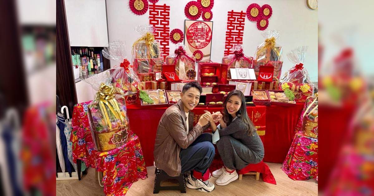 「Tony仔」容天佑過大禮鮑參翅肚擺滿枱 重磅金器超吸睛 網民：誠意十足！