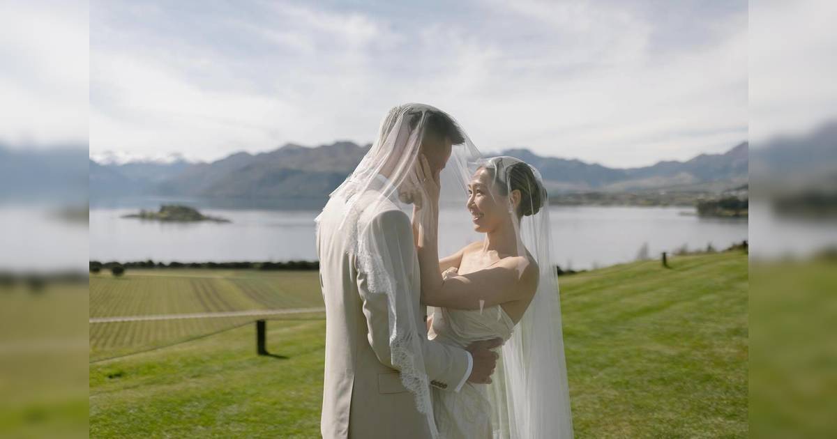 43歲視后胡定欣驚爆婚訊 突曬雪山唯美婚照 嫁醫生男友Akin
