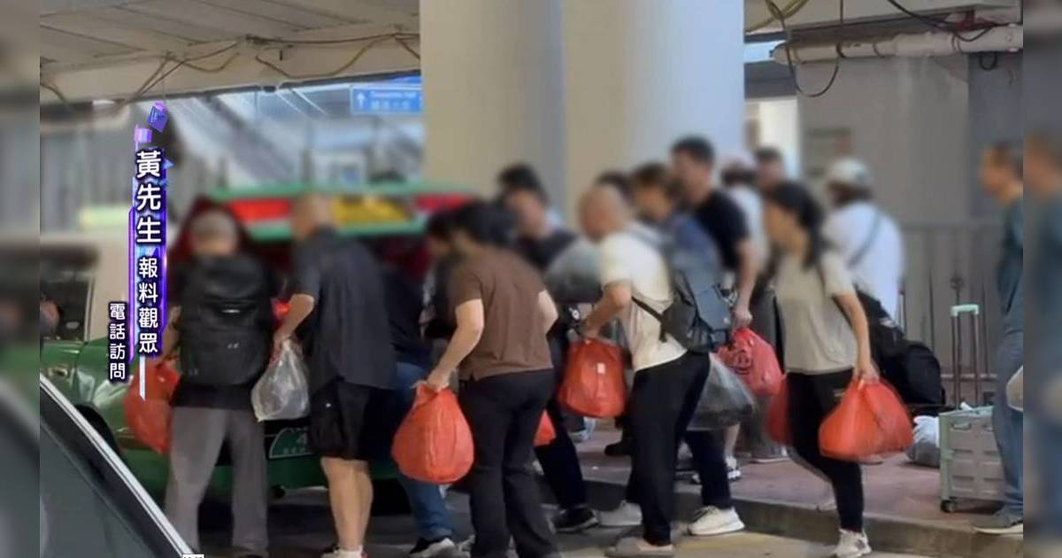 東張西望｜再爆落馬洲大閘蟹走私集團 疑蛇頭現場派錢超有組織