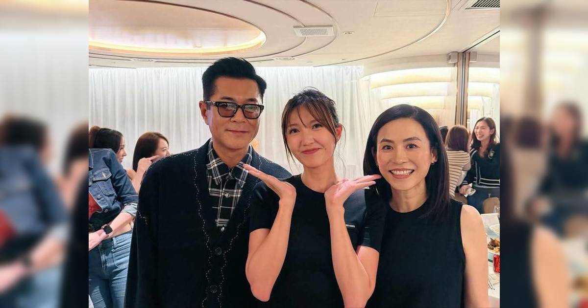 古天樂驚喜現身《巨塔之后》慶功宴 與宣萱溫馨重聚網民激讚：好有心！