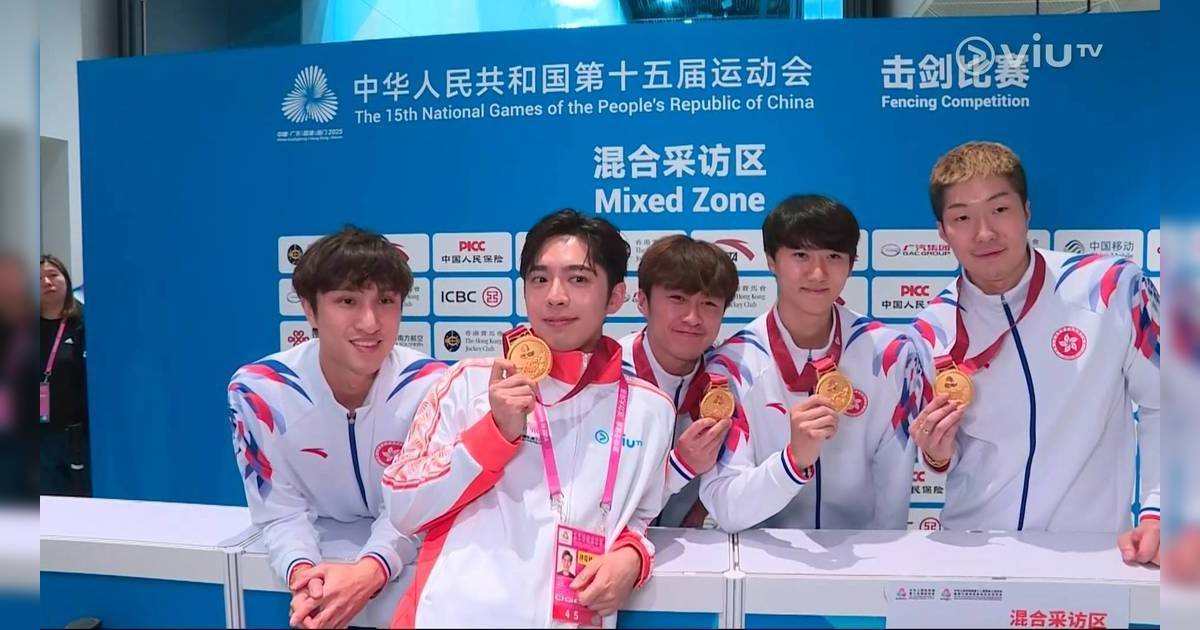 花劍奪金Edan再度出擊訪問 與蔡俊彥繼續互串 獎牌掛頸力證世一友誼！