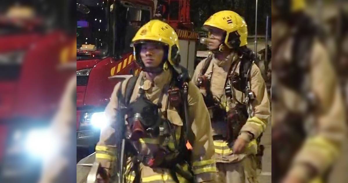 東張西望|宏泰閣夫婦困火場絕望 消防員英勇救人過程曝光：以性命救我條命