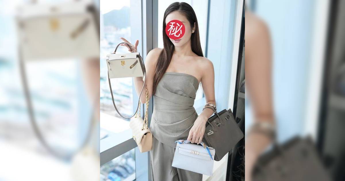 31歲拜金港姐離巢後吸金力十級跳 晒20萬名牌戰利品 遭網民嘲品味俗氣