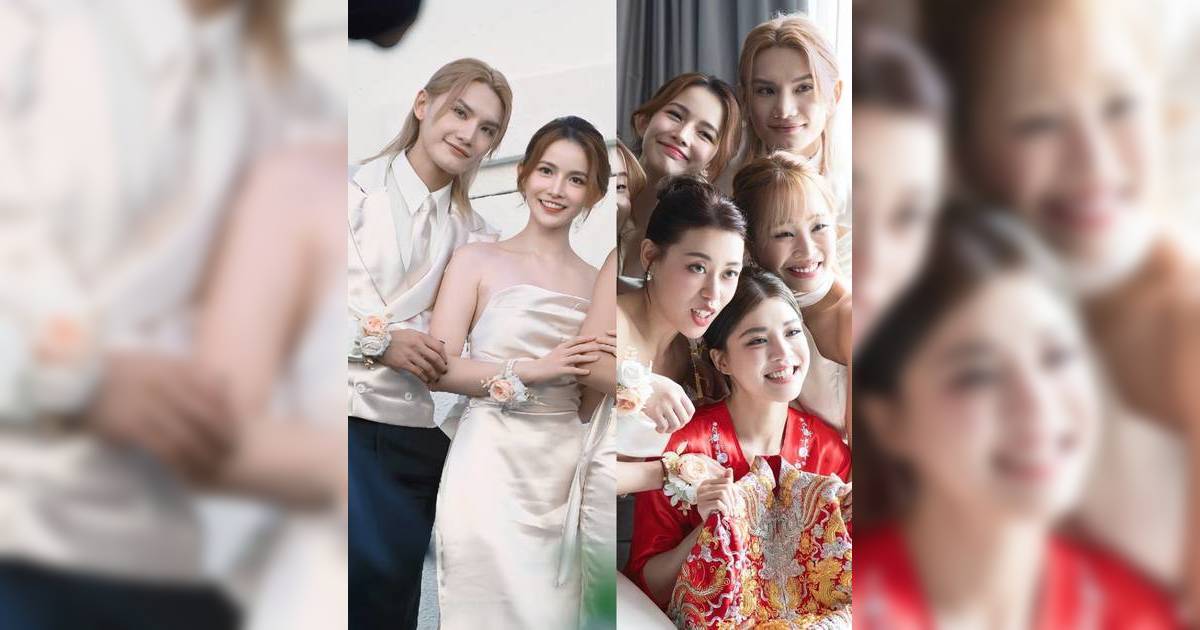 Jeremy驚現姊妹團 與無綫小花手翹手齊齊陪人出嫁 跨台友誼意外曝光？