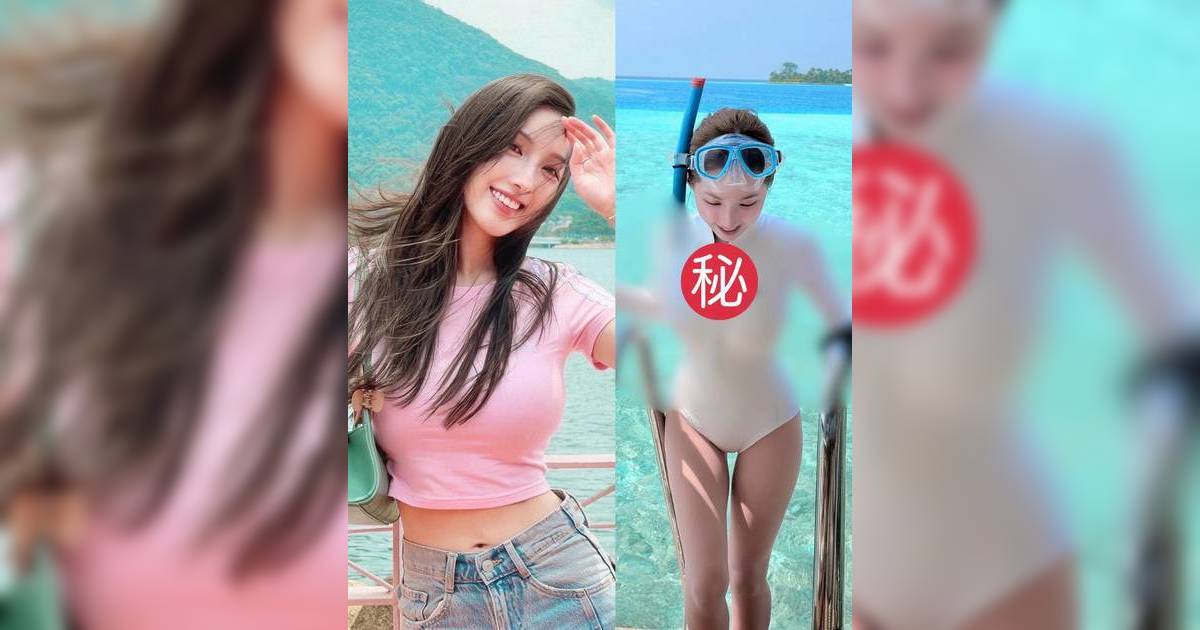 海兒緊身潛水衣胸形畢露 S形曲線不科學惹轟動