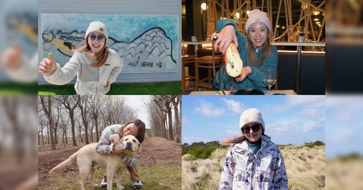 塔斯曼尼亞潮什麼｜梁芷珮朝聖陳奕迅18年前壁畫！更隔空傳話：因為你我先嚟！