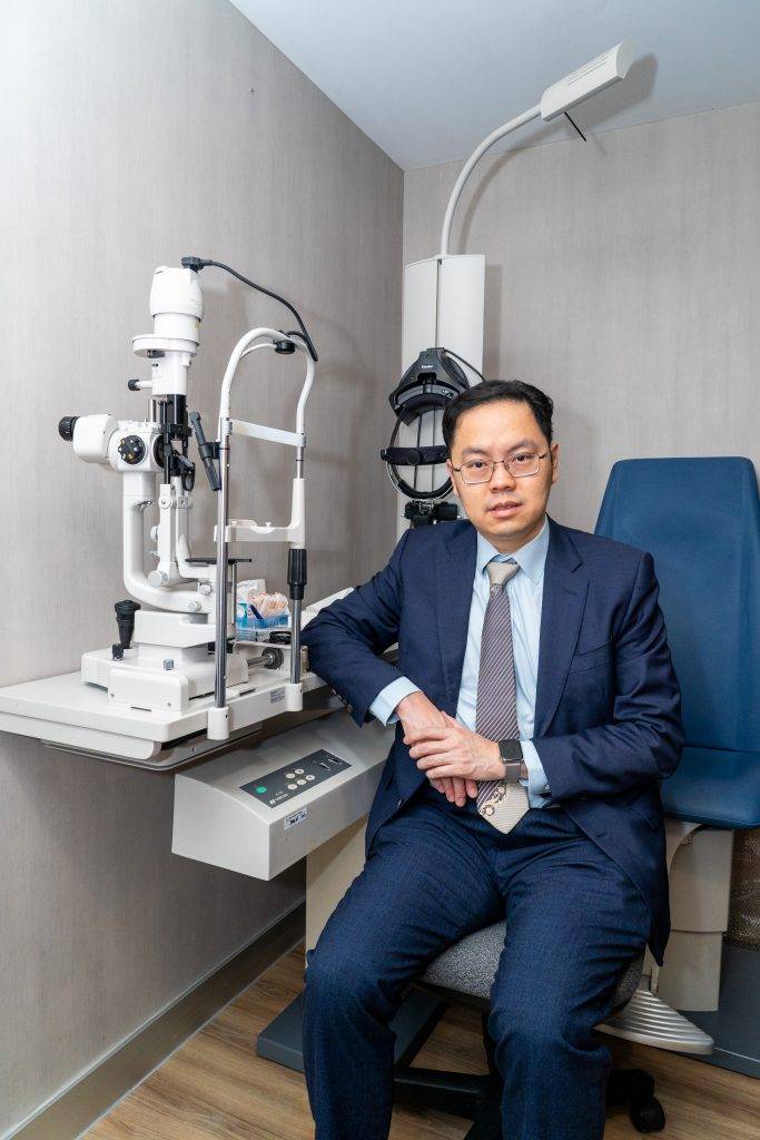 青光眼 眼科專科何頴流醫生(圖片來源:日日健康)