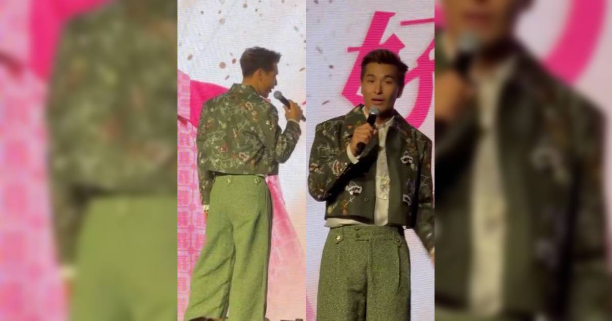 陳展鵬見面會華麗轉身清唱《用背脊唱情歌》 網民狂讚樂壇欠他交代