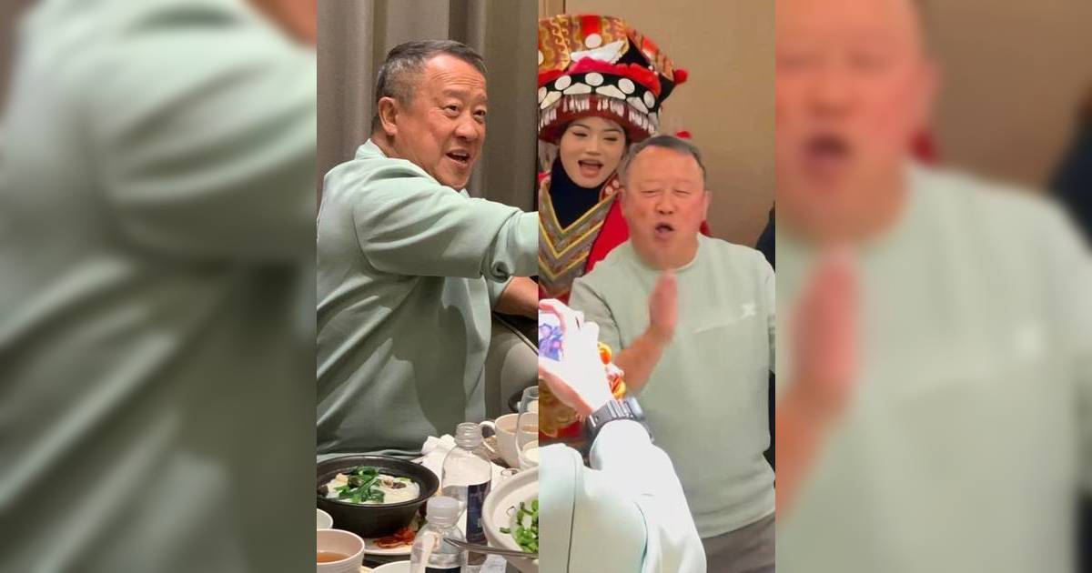 72歲曾志偉卸任後包廂狂歡片段流出 與雲南辣妹熱情互動