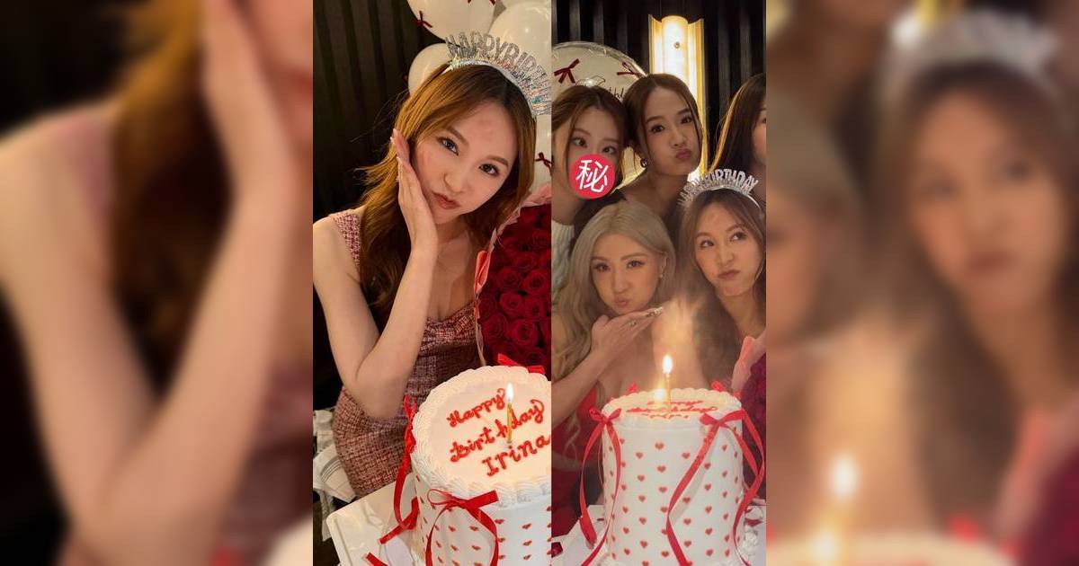 36歲鄧伊婷獲女神相伴慶生 葉蒨文零包袱扮鬼臉超搶fo