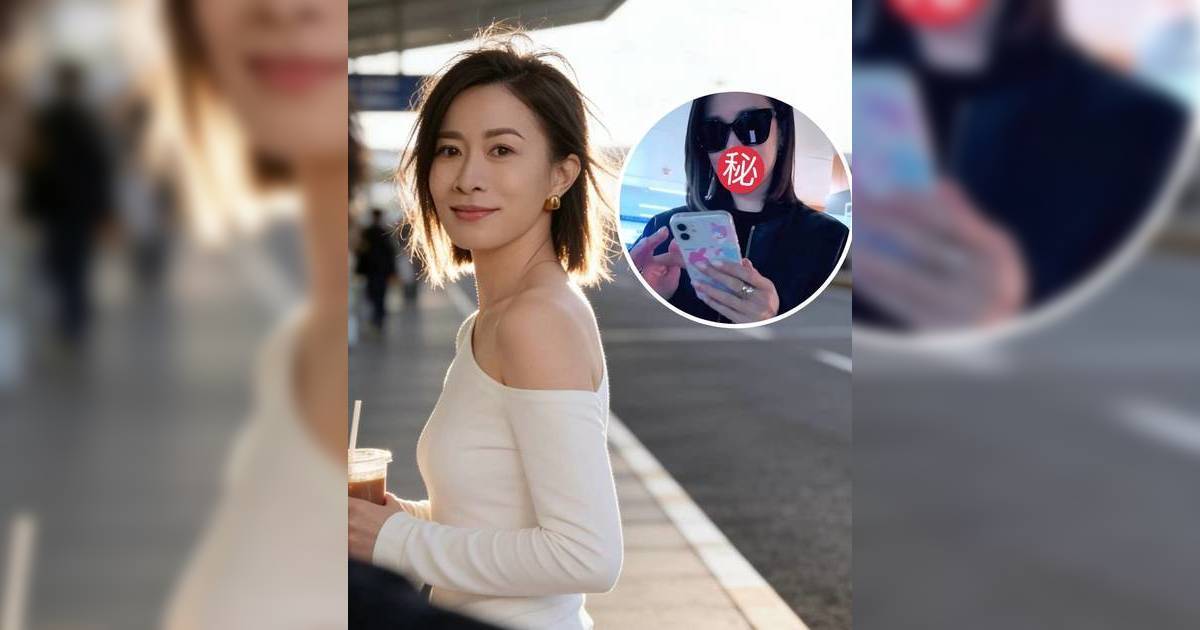 50歲佘詩曼機場化身「嚴格」班主任 即場檢查粉絲成績反應勁好笑