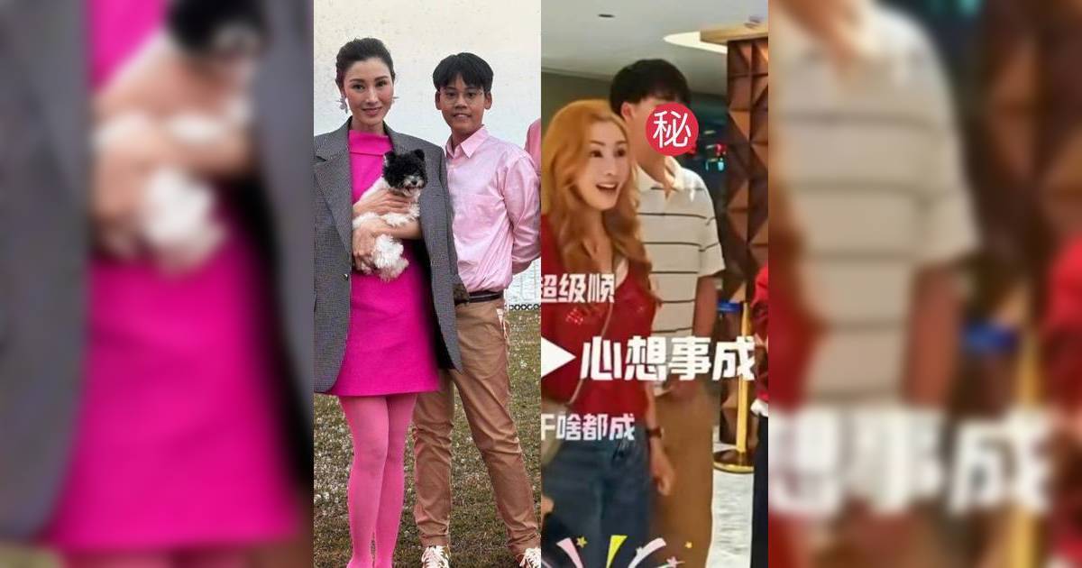 李嘉欣15歲兒子正面樣曝光 身高直逼1米9回港過年 網民驚呼逆襲變帥哥