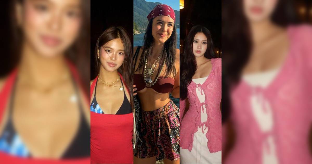 鍾麗緹三個女兒泳裝大解放 15歲細女Cayla一部位最搶眼 超強基因引熱議