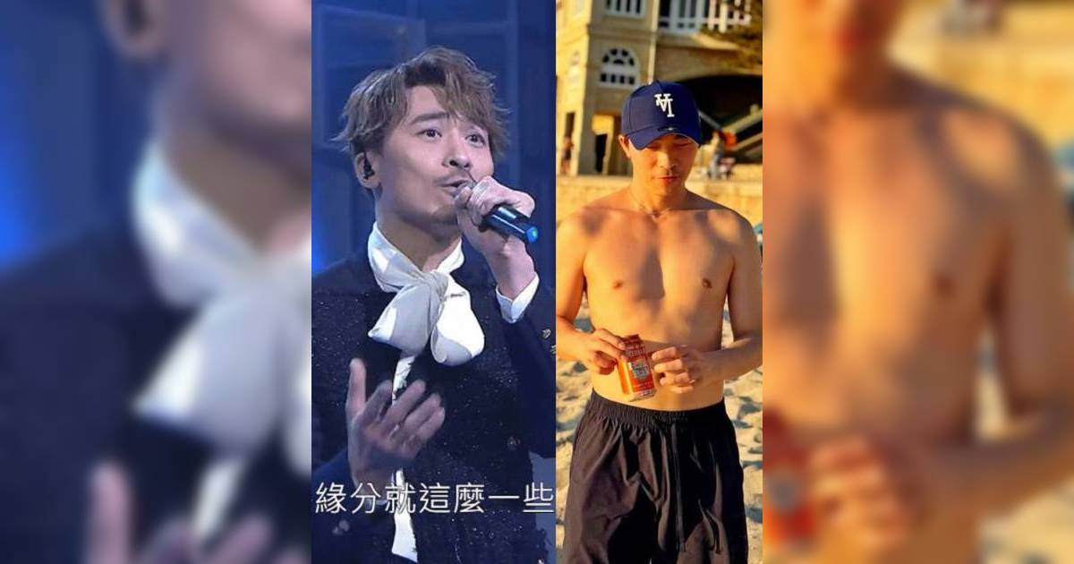 《中年好聲音2》42歲黃劍文珀斯海灘除衫曬太陽 結實身材曝光網民震驚