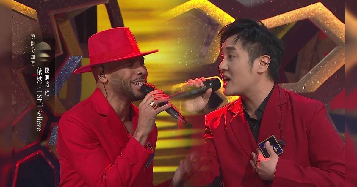 中年好聲音 4｜陳旭培唯一中英合璧奪94分！張佳添激讚：耳朵被兩個男人按摩！