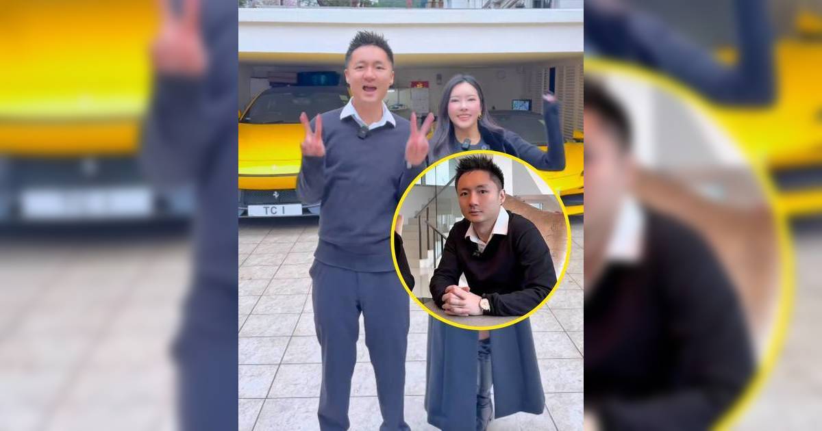 鍾培生平價衫配法拉利花式炫富 萬呎豪宅內接受日籍靚女KOL採訪 剖白富家子真實心聲