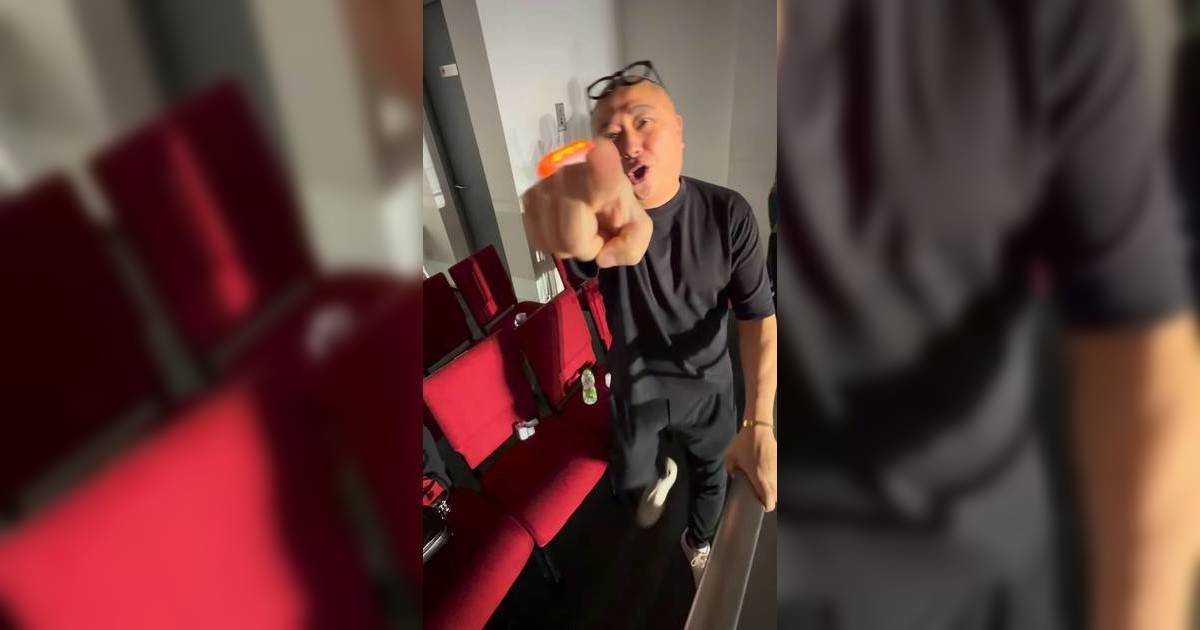 林盛斌睇騷包廂狂歡 一行為險失足跌倒墮觀眾席 自嘲似劉馬車用生命唱歌