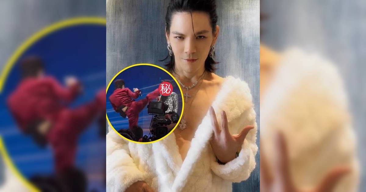 向佐台上突起飛腳險傷主持人頭部 事後狂做一事仍遭狠批沒教養