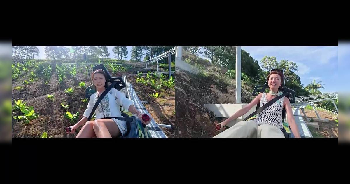 他們澳洲駕期｜吳若希玩過山車嚇到花容失色！全程唱歌定驚畫面勁搞笑