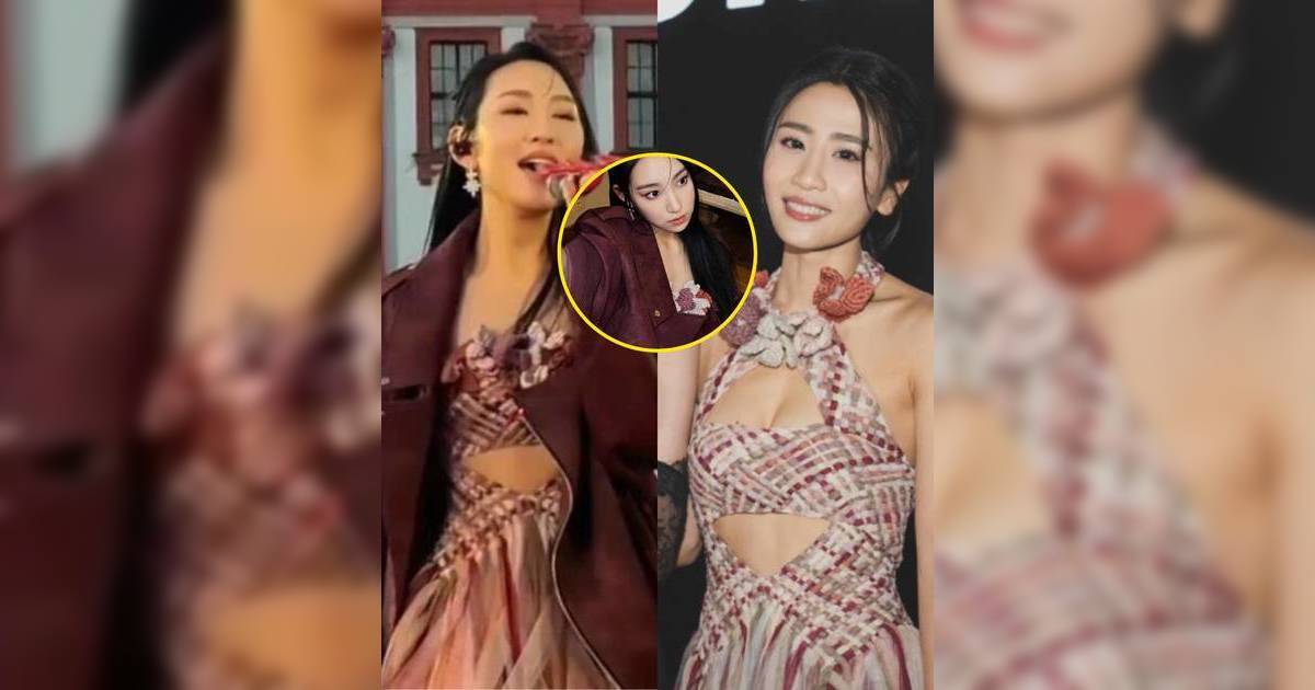 炎明熹衝出香港！布拉格城堡驚艷獻唱 粉紅漸變長裙現身 師姐Lilian Kan再操刀同Coffee撞衫