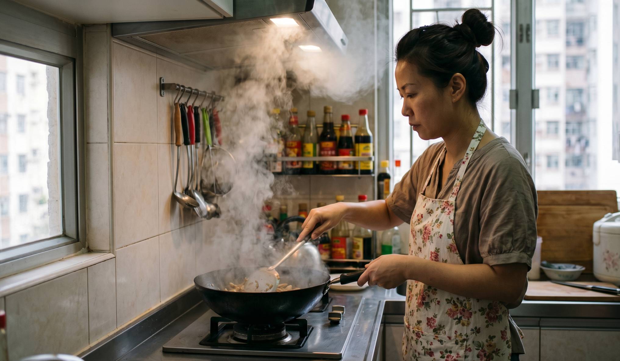 肺癌成中國女性頭號癌症 97％女患者從不吸煙也中招 廚房油煙二手煙屬元兇 4招預防