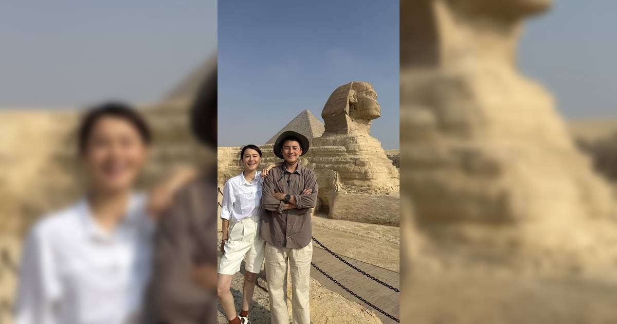 走過歷史大地｜黃翠如金字塔前突爆爛gag示愛！洪永城O嘴唔識反應勁尷尬