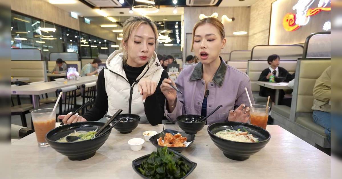 美食新聞報道｜廖慧儀胡美貽新界覓食！揭屯門米線日用百條魚熬湯之謎！